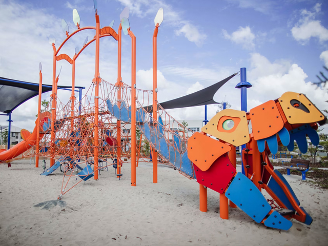 Rope Climbing Play Equipment